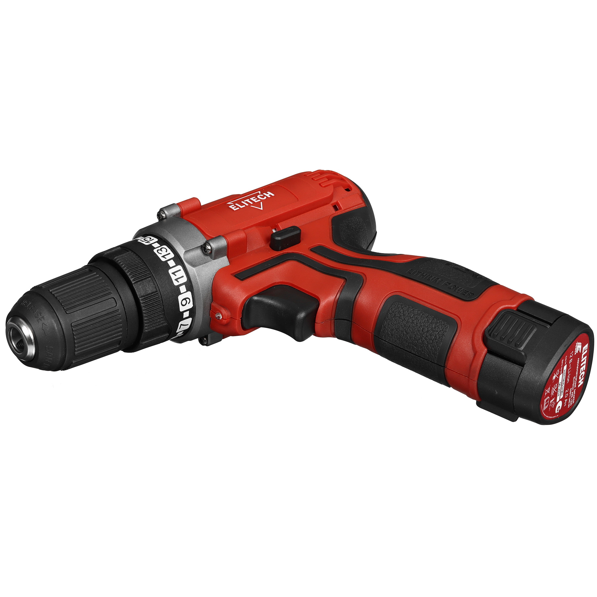 Дрель-шуруповерт Elitech ДА 12Л2 5495631 STDN-0003347 - Вид №6
