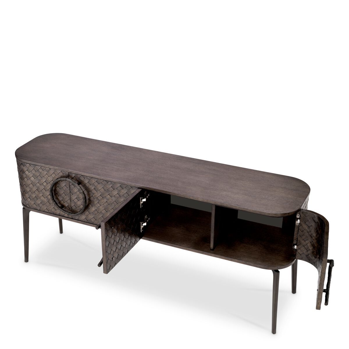 Шкаф из шпона с распашными дверями Eichholtz NILSSON ARCH-00036355 - Вид №2