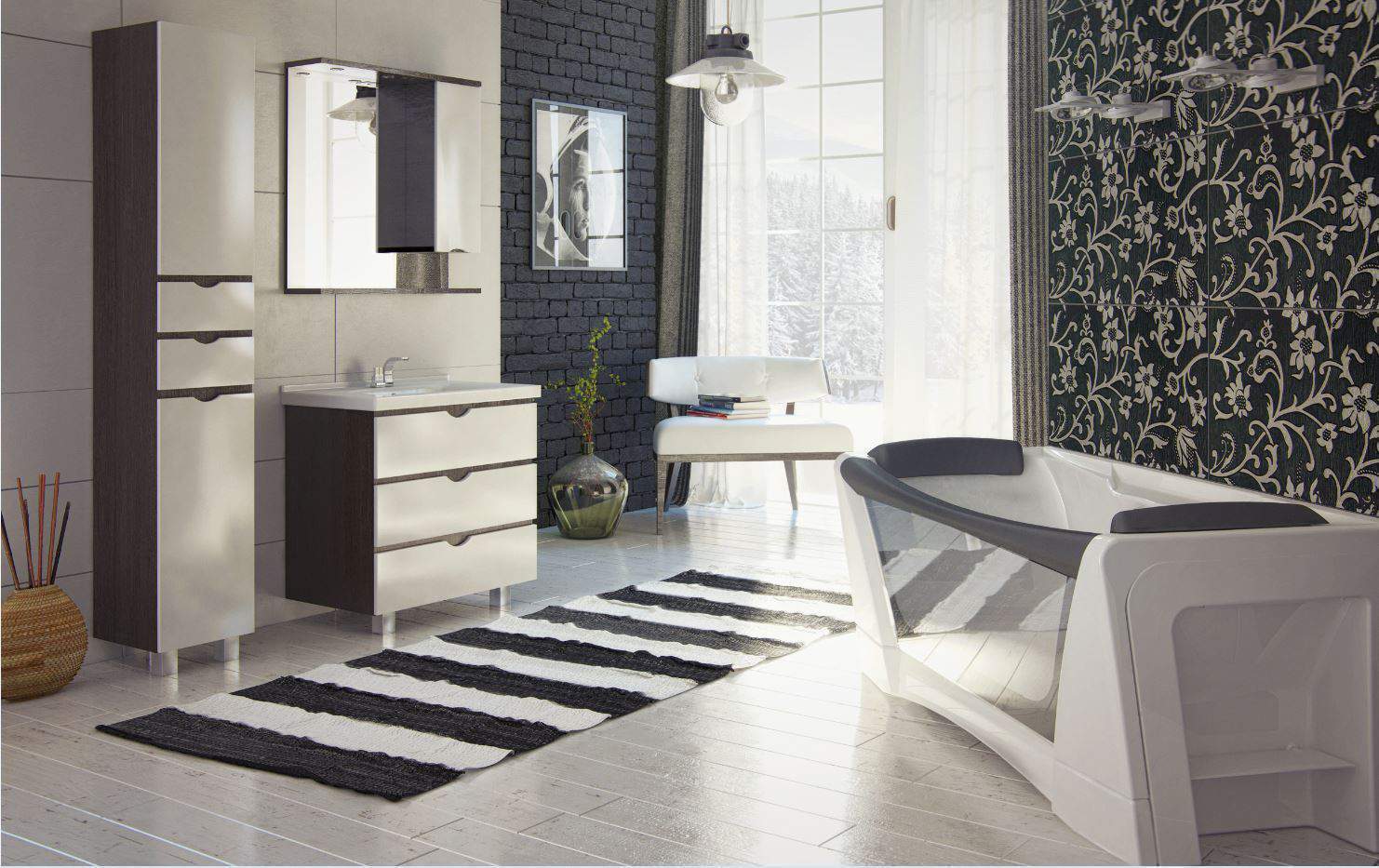 У16535 Ванна Aima DOLCE VITA 180x80 1 Marka DOLCE VITA - Вид №3