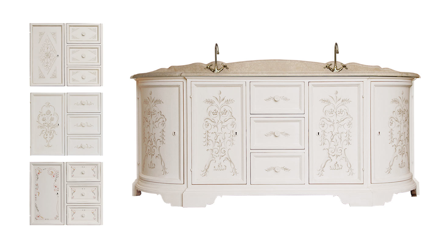 8635 Mobile bagno Bianchini&Capponi RINASCIMENTO Bianchini Capponi