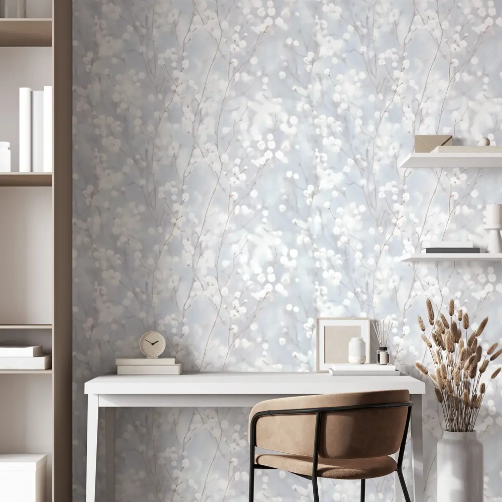 Обои флизелиновые Аспект Ру Марта голубые 1.06 м 78038-16 STLM-2073209 - Вид №4