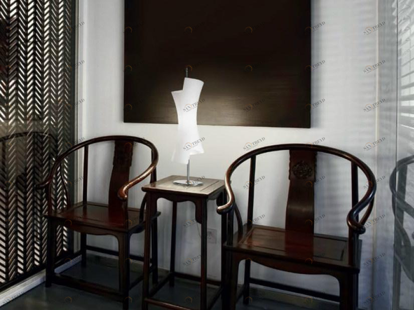 PANZERI Настольная лампа из дутого стекла Twister sun-id-1372073