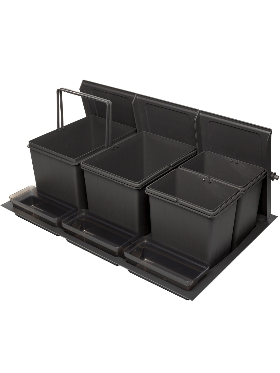 Система сортировки мусора Omega Top 800/36 Anthracite NAVAKO 10122 - Вид №1