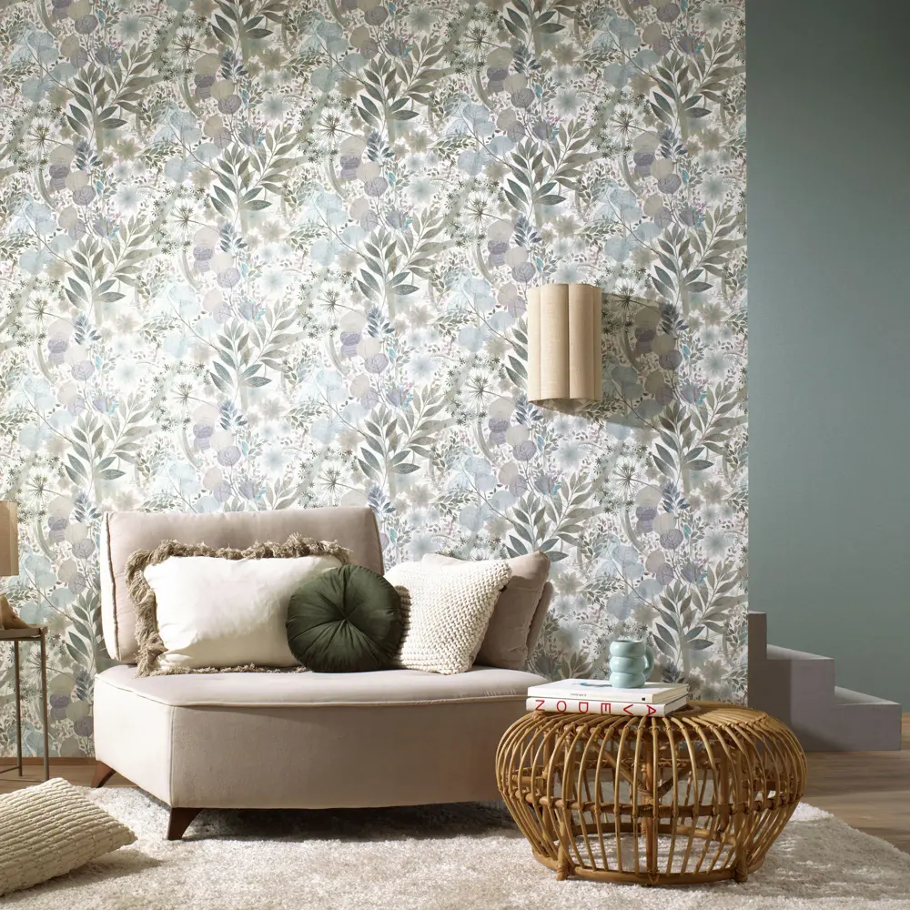 Обои флизелиновые Erismann SG голубые 1.06 м ER12242-18 STLM-2085650 - Вид №5