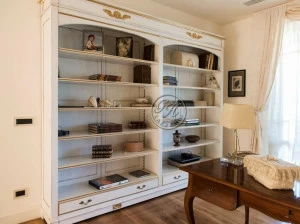 GH LAZZERINI Открытый книжный шкаф из массива дерева