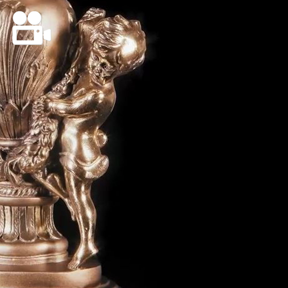 52093 Фруктовница-конфетница Путти - 7 Бронза BOGACHO 4627179657161