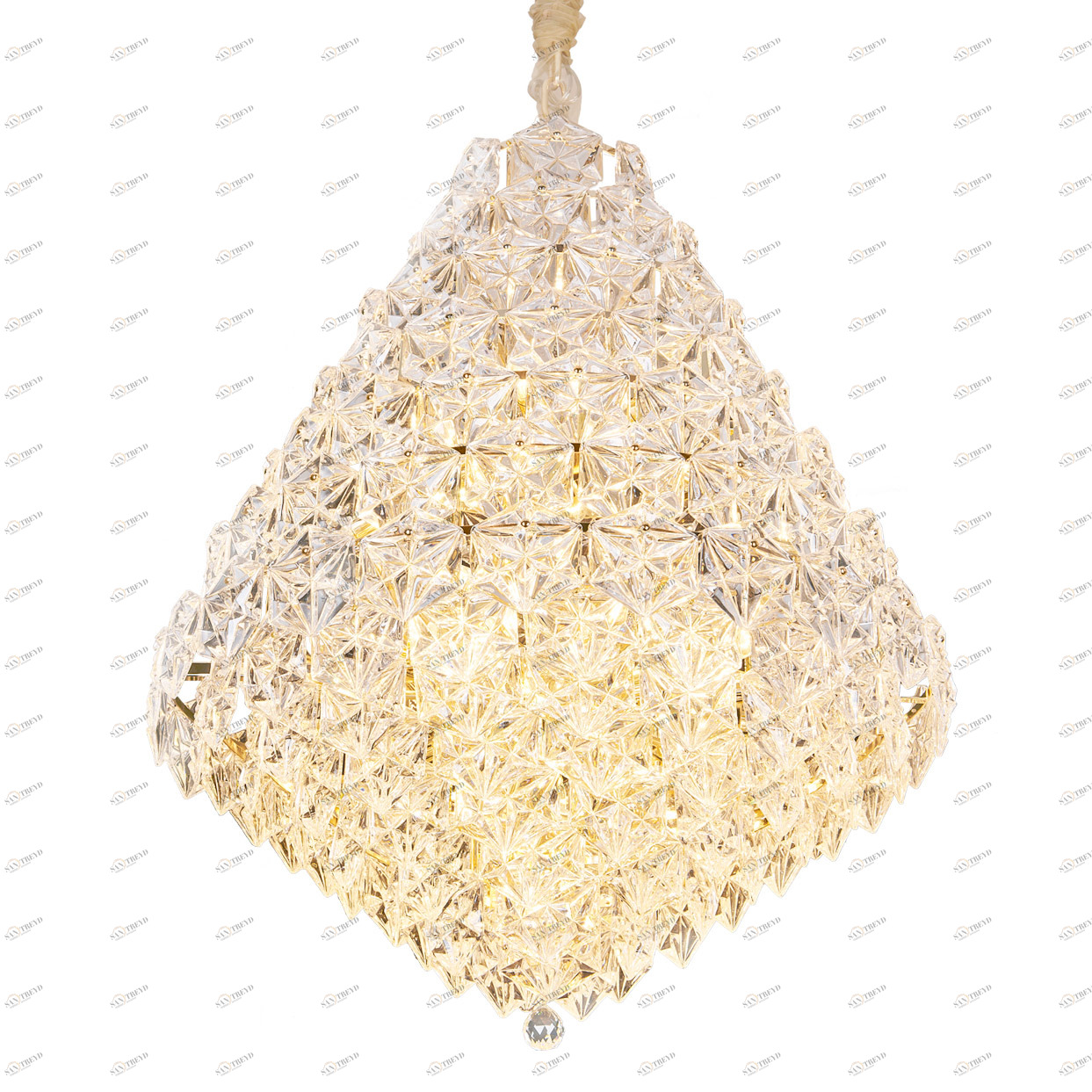 Подвесной светильник Hermitage L36 от Delight Collection B008 L36 DELIGHT COLLECTION ДИЗАЙНЕРСКИЕ 243923 Прозрачный;золото 