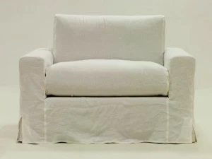 CREARTE COLLECTIONS Кресло из ткани со съемным чехлом с подлокотниками Big mamma contemporain 18