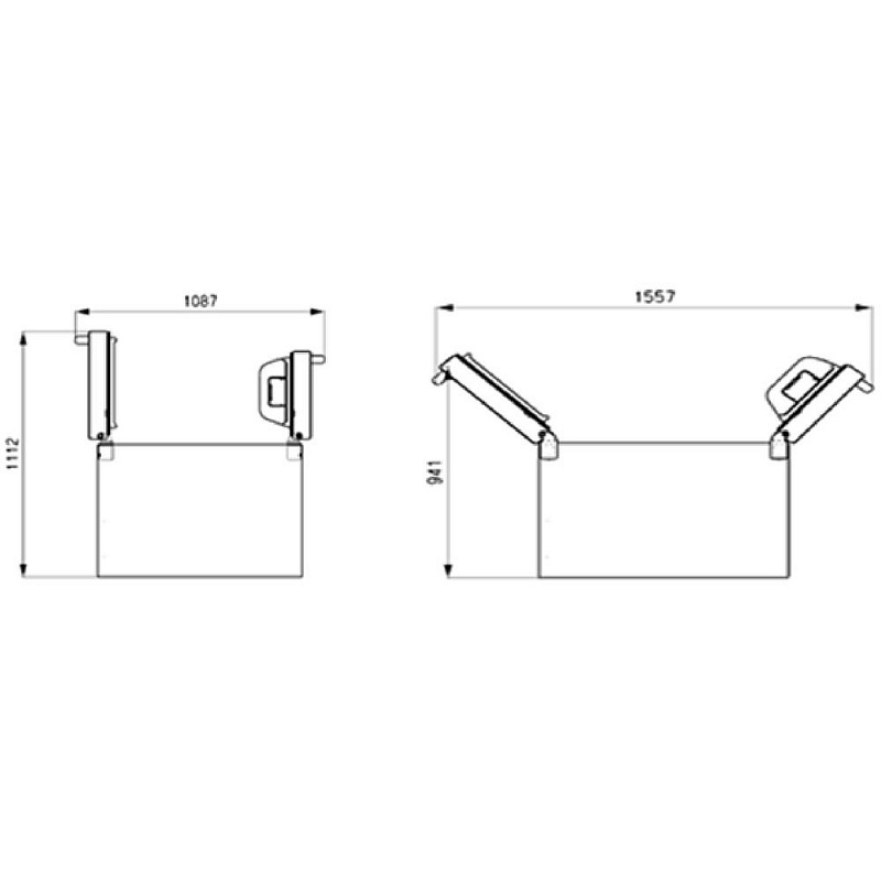 8157276 Холодильник Side by Side   Korting KNFS 91797 GN черный STDN-0032054 - Вид №2