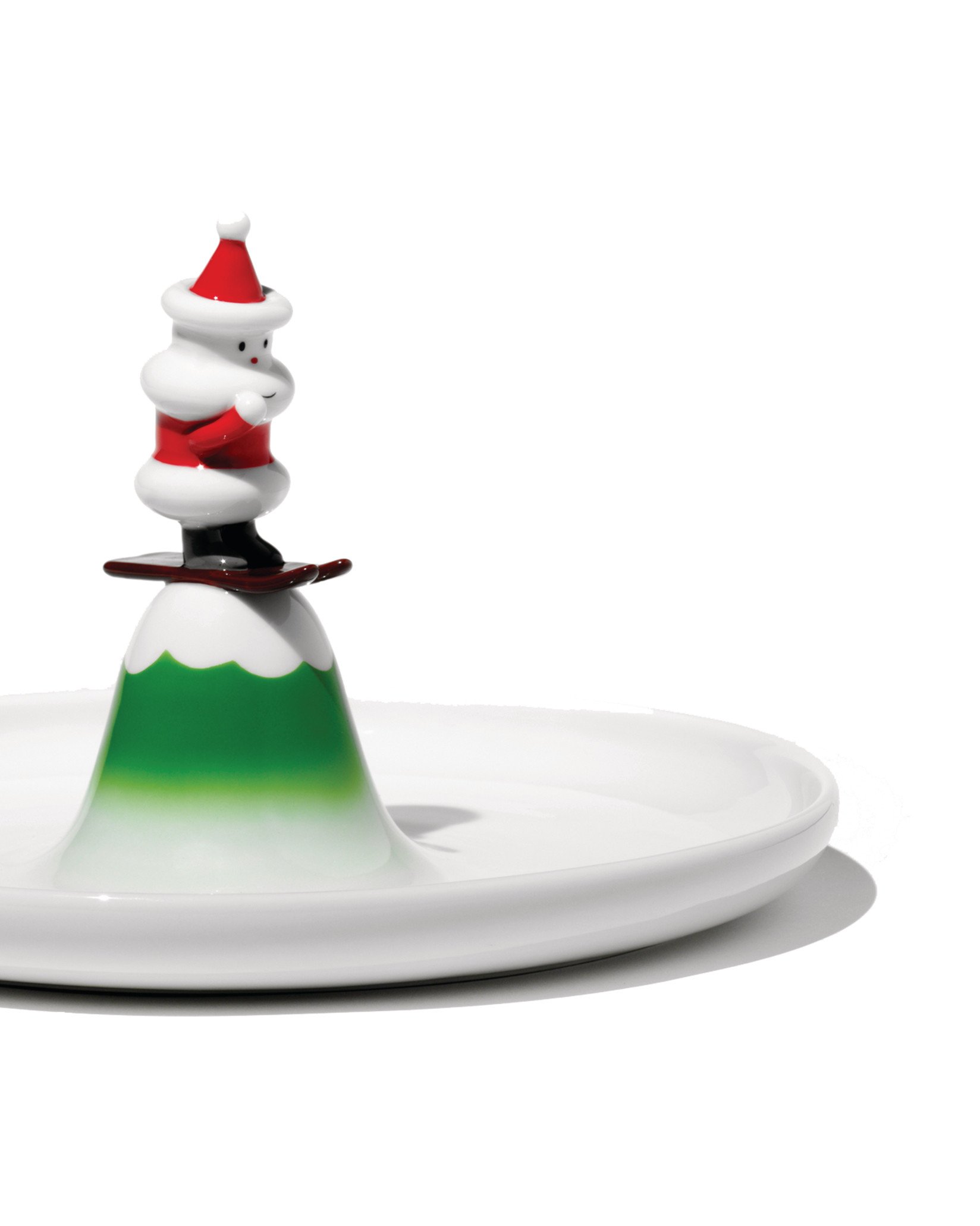 Десертная тарелка Alessi Scia Natalino! AMGI19 - Вид №1