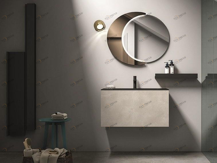 Birex Подвесная тумба под умывальник с ящиками и полотенцесушителем Hosoi sun-id-1409749