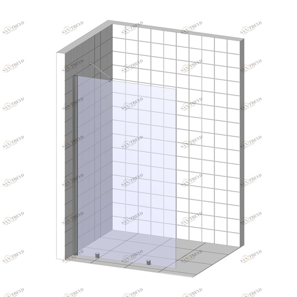 Душевая перегородка в нишу 75x200 GK-861NBP GUTEWETTER TREND DOOR 75X200GK861NBP