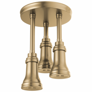 57190-CZ H2Okinetic® Подвесная душевая лейка Raincan Delta Faucet Universal Showering Шампанское бронза