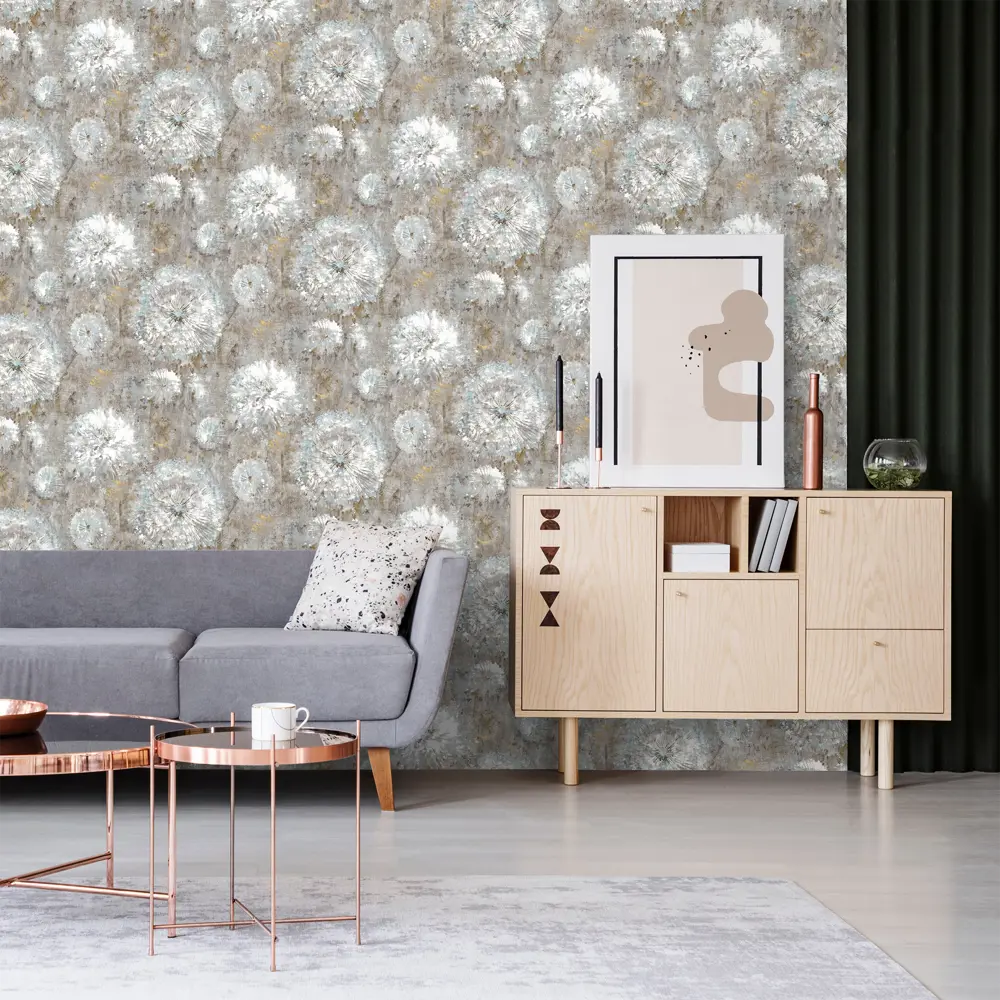 Обои Ateliero Julia с цветочным узором для элегантного интерьера 85544075 STLM-0063743 - Вид №2