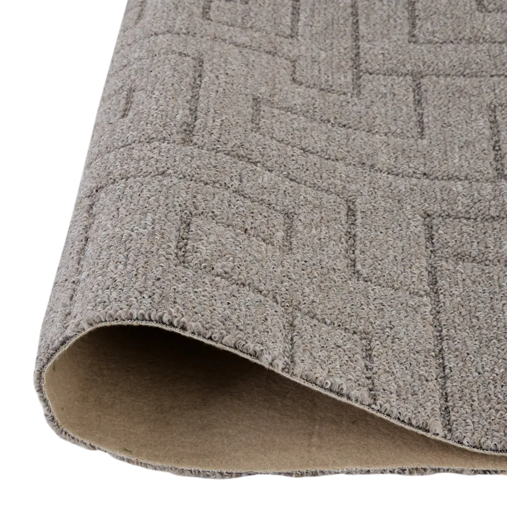 Ковровое покрытие Santreyd «Лабиринт» серое, 4×4 м 82794971 STLM-0035964 - Вид №2