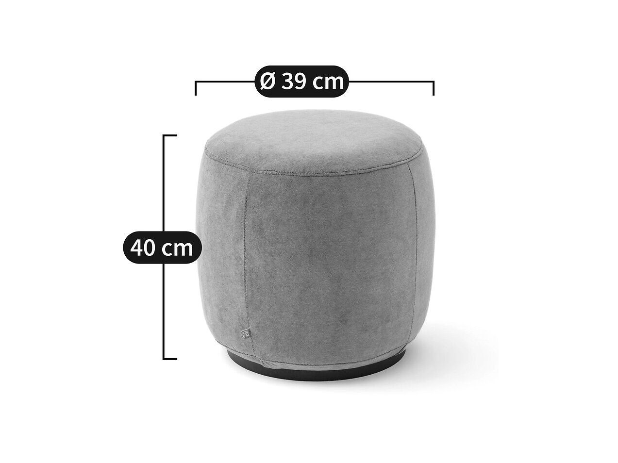 Тканевая мягкая подставка для ног AMPM Rosebury ARCH-00080566 - Вид №9