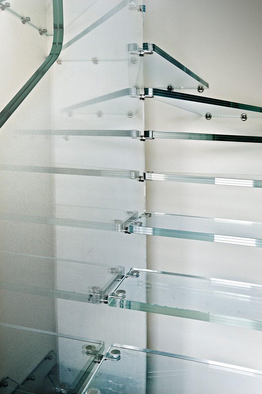 Officine Sandrini Открытая лестница из стекла sun-id-1466783 - Вид №10