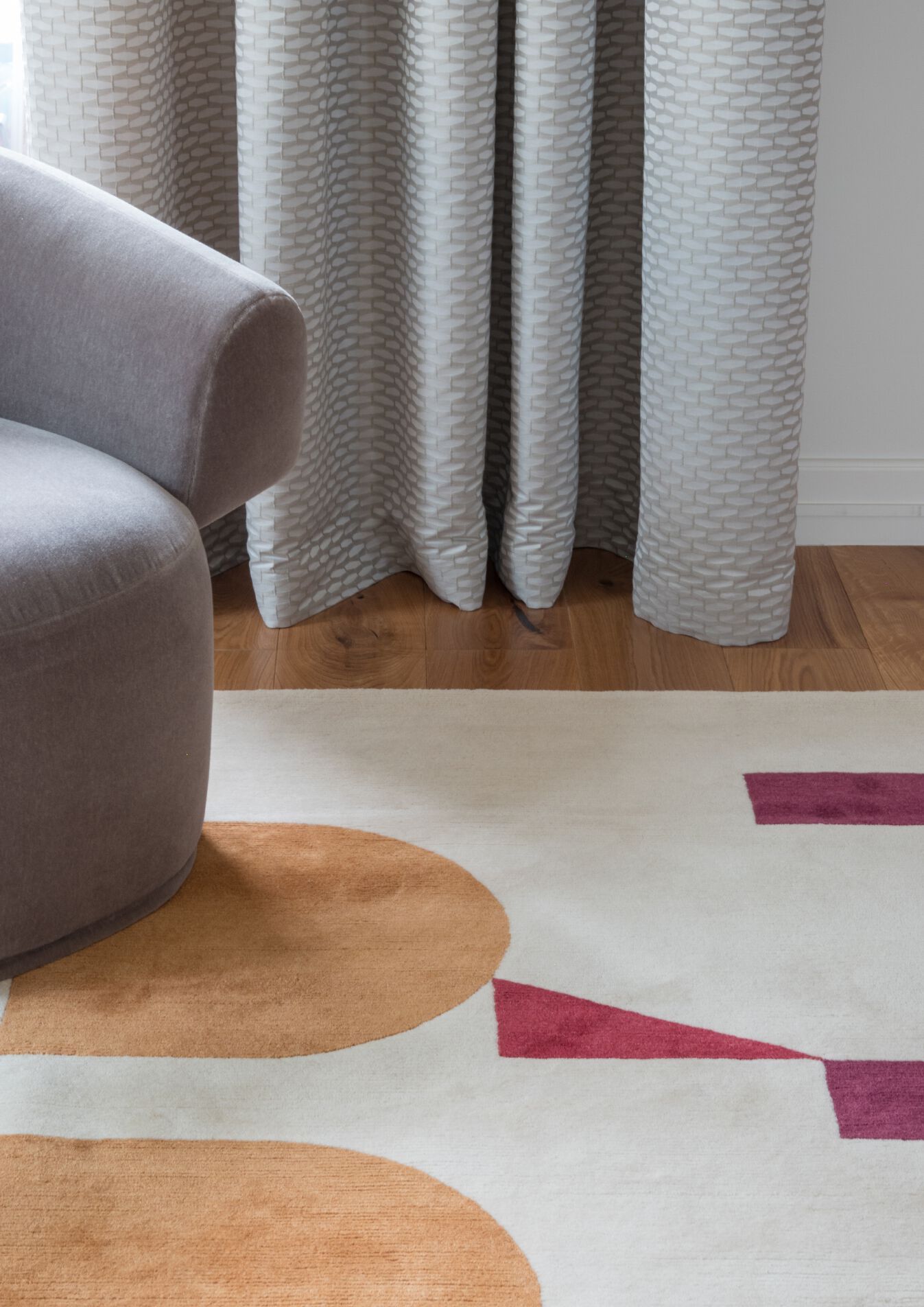 Прямоугольный шерстяной ковер Tapis Rouge узор ARCH-00150744 - Вид №6