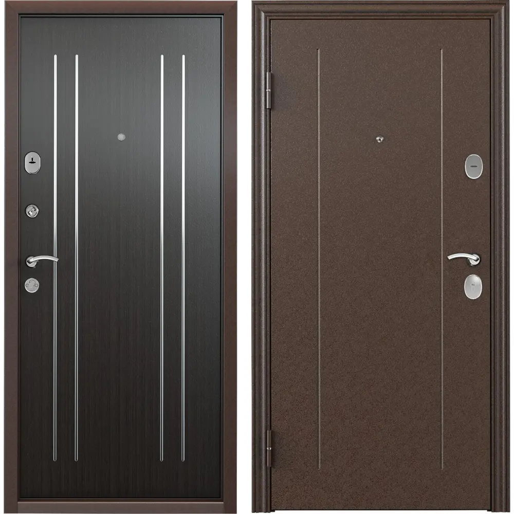 Дверь входная металлическая Гарант 1, 950 мм, левая TOREX STLM-2023812