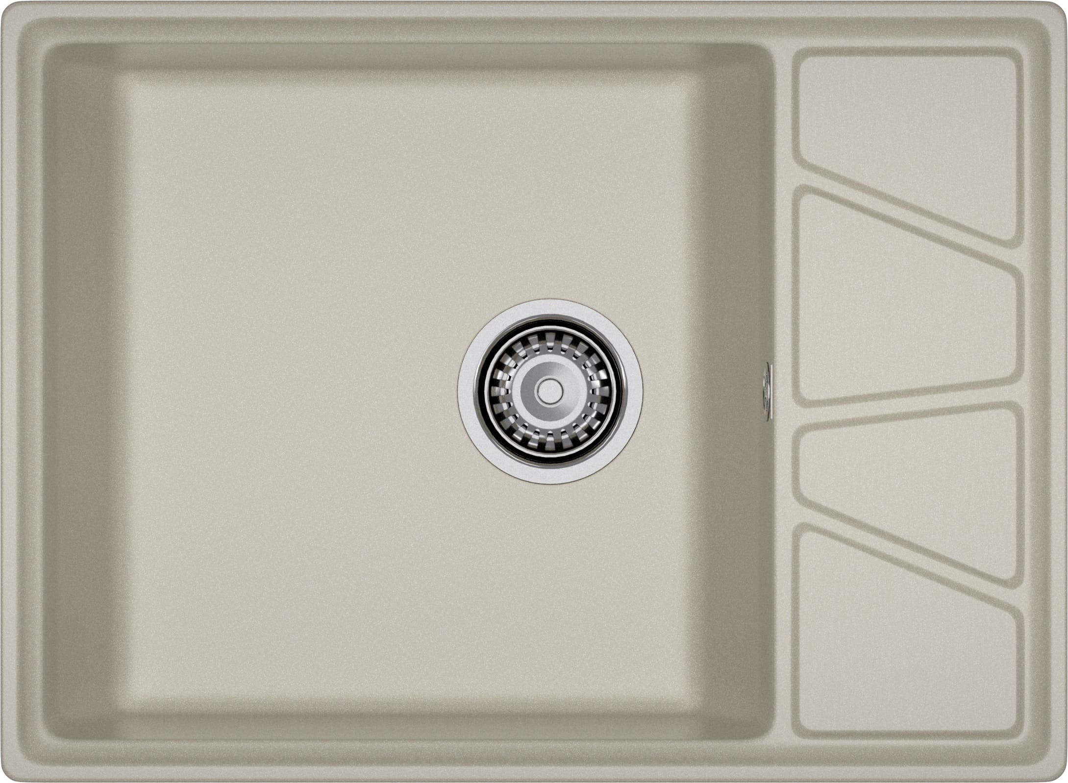 Кухонная мойка Искусственный камень VERTEX S190 GranFest V-680L-S190