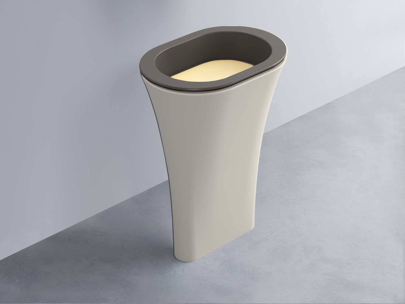 AMLA65-FN+AMPILO-CN+AMCOLO-TL Раковина Amedeo Ovale отдельностоящая cielo Enjoy + Amedeo Ceramica Cielo