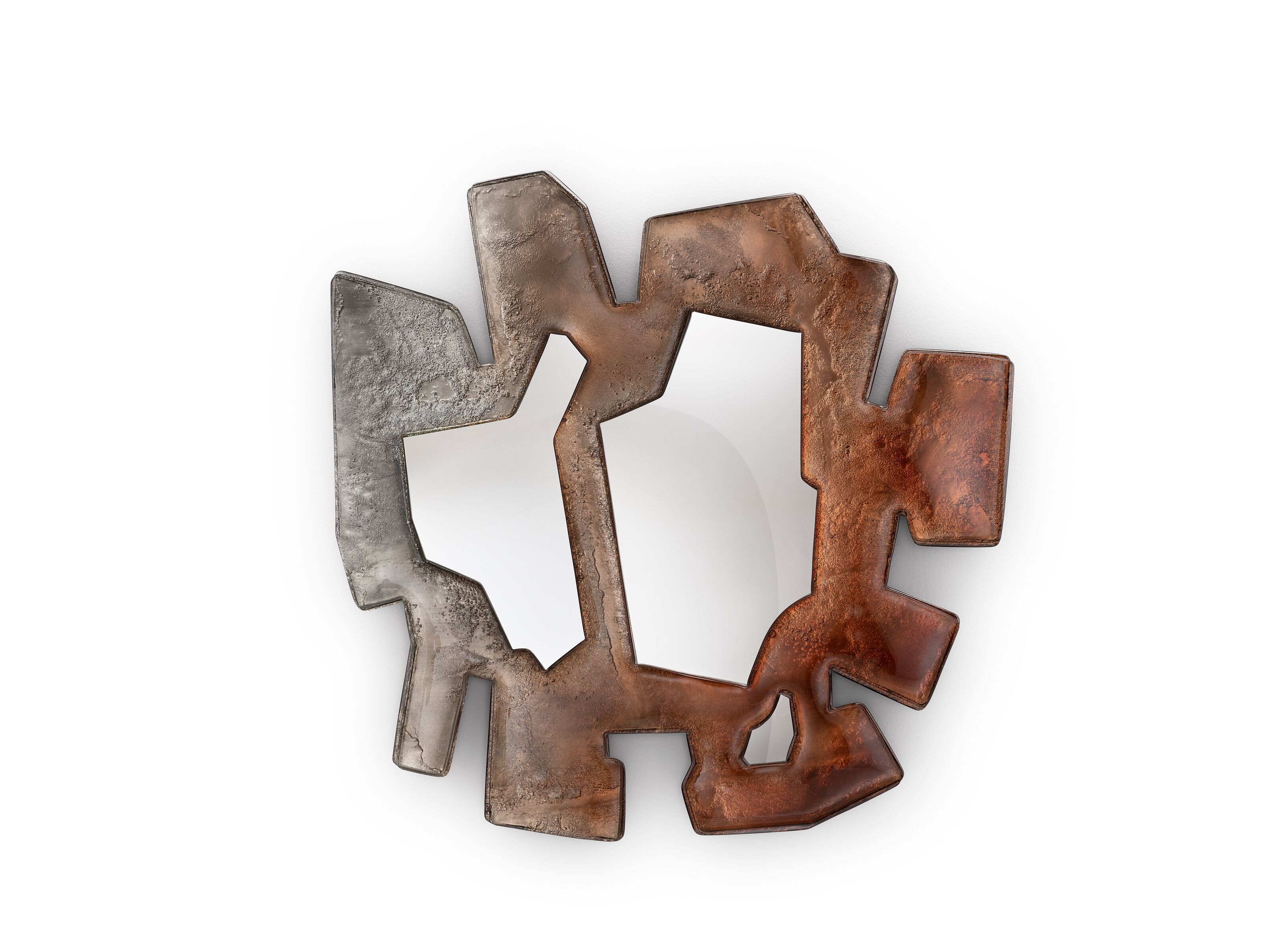 Настенное зеркало со стеклянной рамкой ARTE VENEZIANA Melt ARCH-00098283