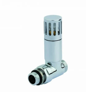 Carlo Poletti V325T10B Клапан термостатический угловой с подключением для стальной трубы.