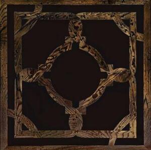 Модульный паркет Da Vinci Состаренный Фигурный С Декоративной Чёрной Смолой Дуб Натур брашированная, гладкая, рельефная (Брашированная, Гладкая, Рельефная) 600х600 мм.