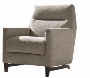 CTS SALOTTI Кресло из ткани с подлокотниками Glee