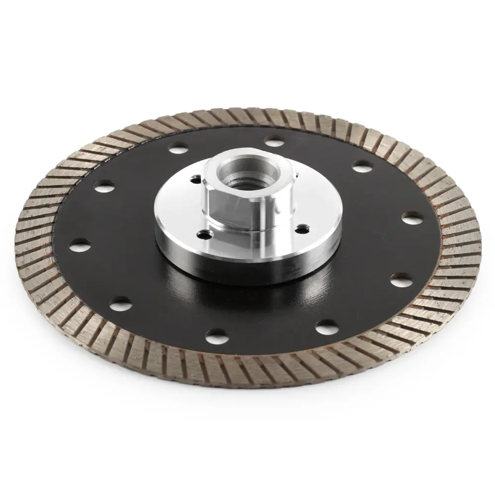 Алмазный диск RAGE Turbo с фланцем для резки бетона и камня 125 мм 88483346 STLM-0848097 - Вид №5