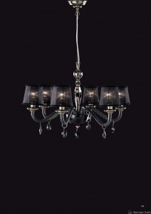 Italamp 445/10 nero/CDF/SW E Jet люстра подвесная