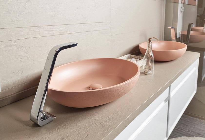 Накладная раковина на столешницу  овальная Acquabella On top sun-id-1397242 - Вид №4