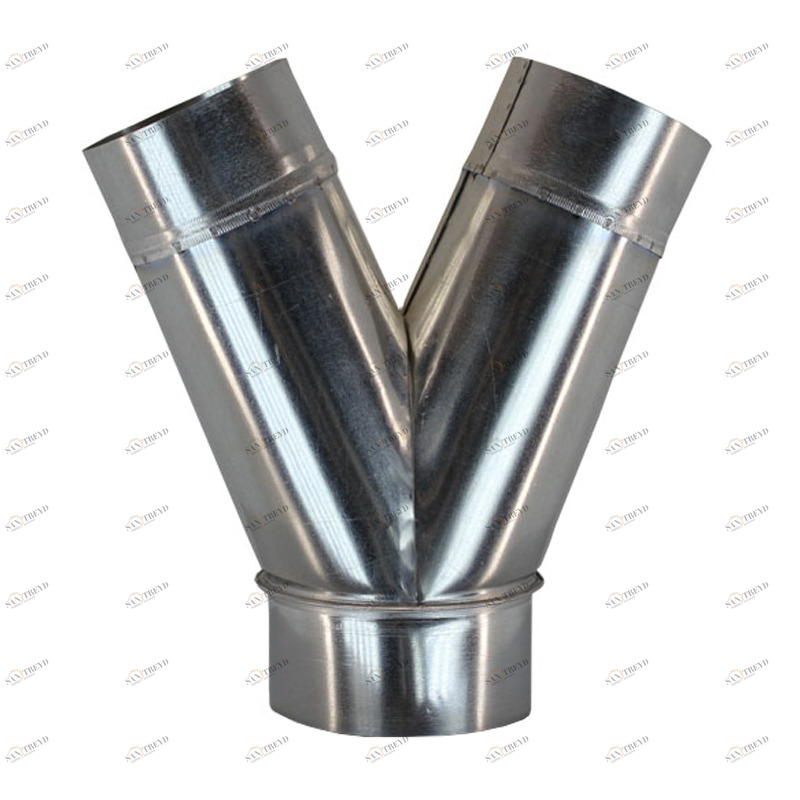 Тройник круглый Y-обр. (штаны) (оц. сталь) d160/160/160 Santreyd 00-0245-008