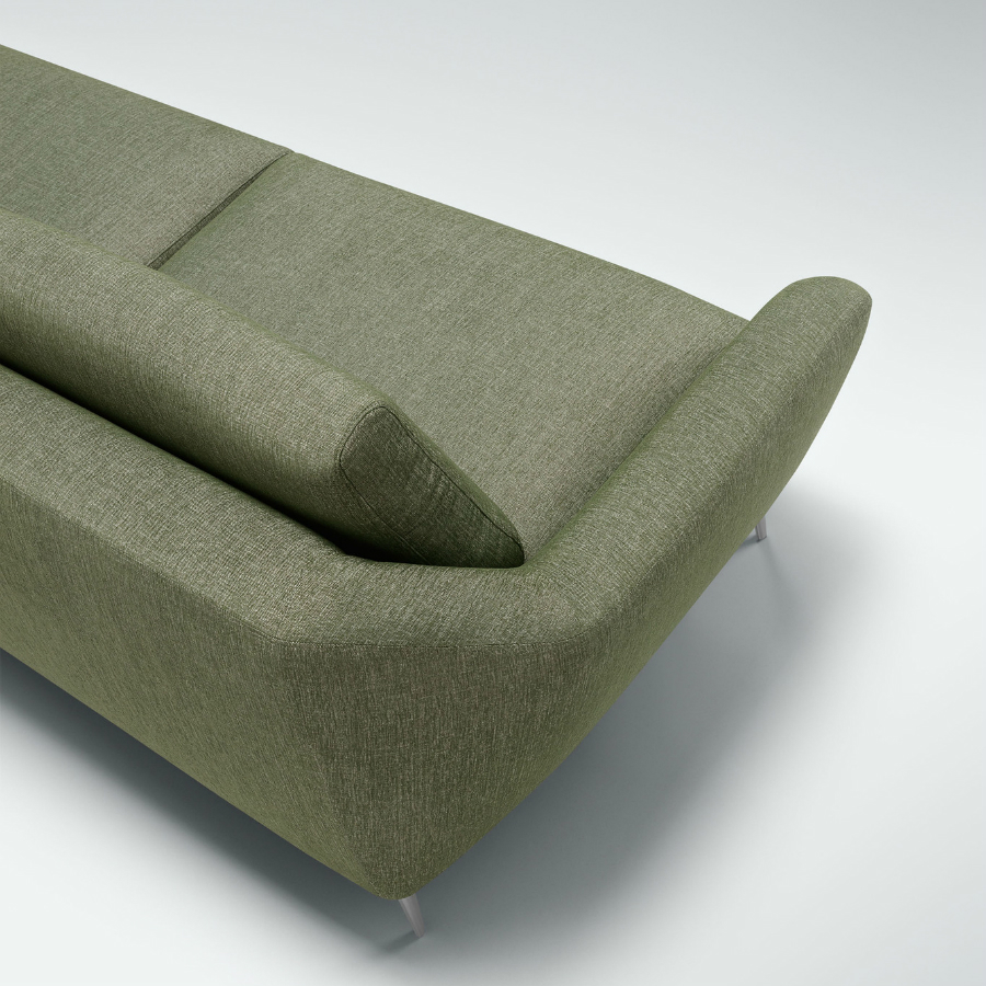 Диван Agda, трехместный, зеленый Sits S1741 - Вид №2