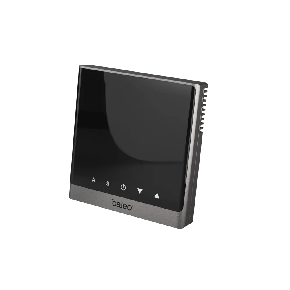CALEO C732 — цифровой терморегулятор для теплого пола серебристый 86480624 STLM-0069098 - Вид №1