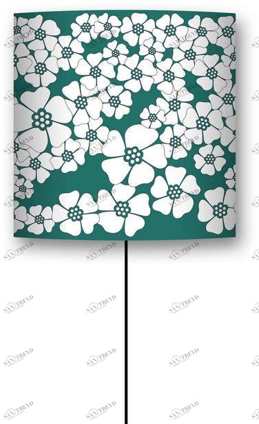 CONCEPTUWALL Цилиндрический абажур Champ de fleurs sun-id-1411956