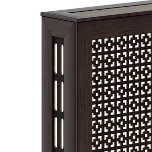 Экран для радиатора 120х60 см Дамаско венге STELLA STSR-1146