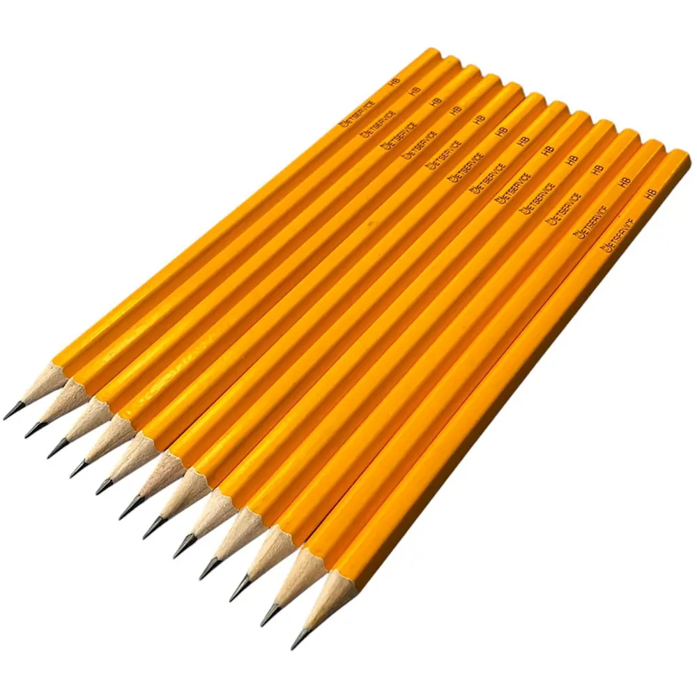 Карандаш строительный Jetservice графитовый черный, 12 шт. 89403472 STLM-1439408 - Вид №2