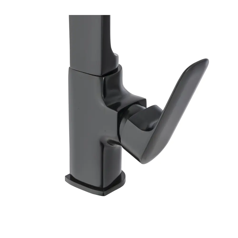 Кухонный смеситель DELINIA Remix черный с высоким изливом 82063094 STLM-0018540 - Вид №3