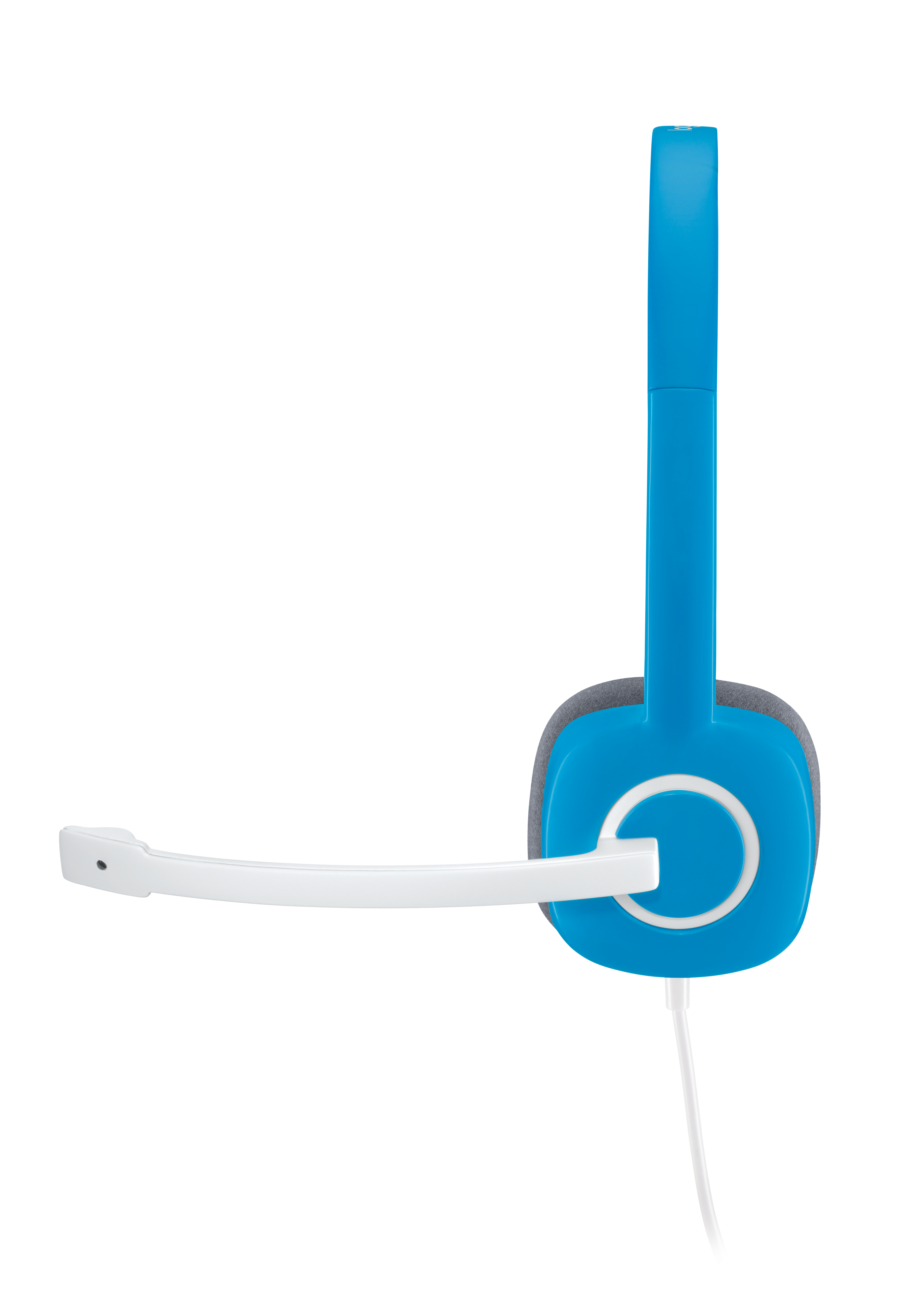 981-000368 Headset h150 stereo sky blue Logitech Santreyd  - Вид №2