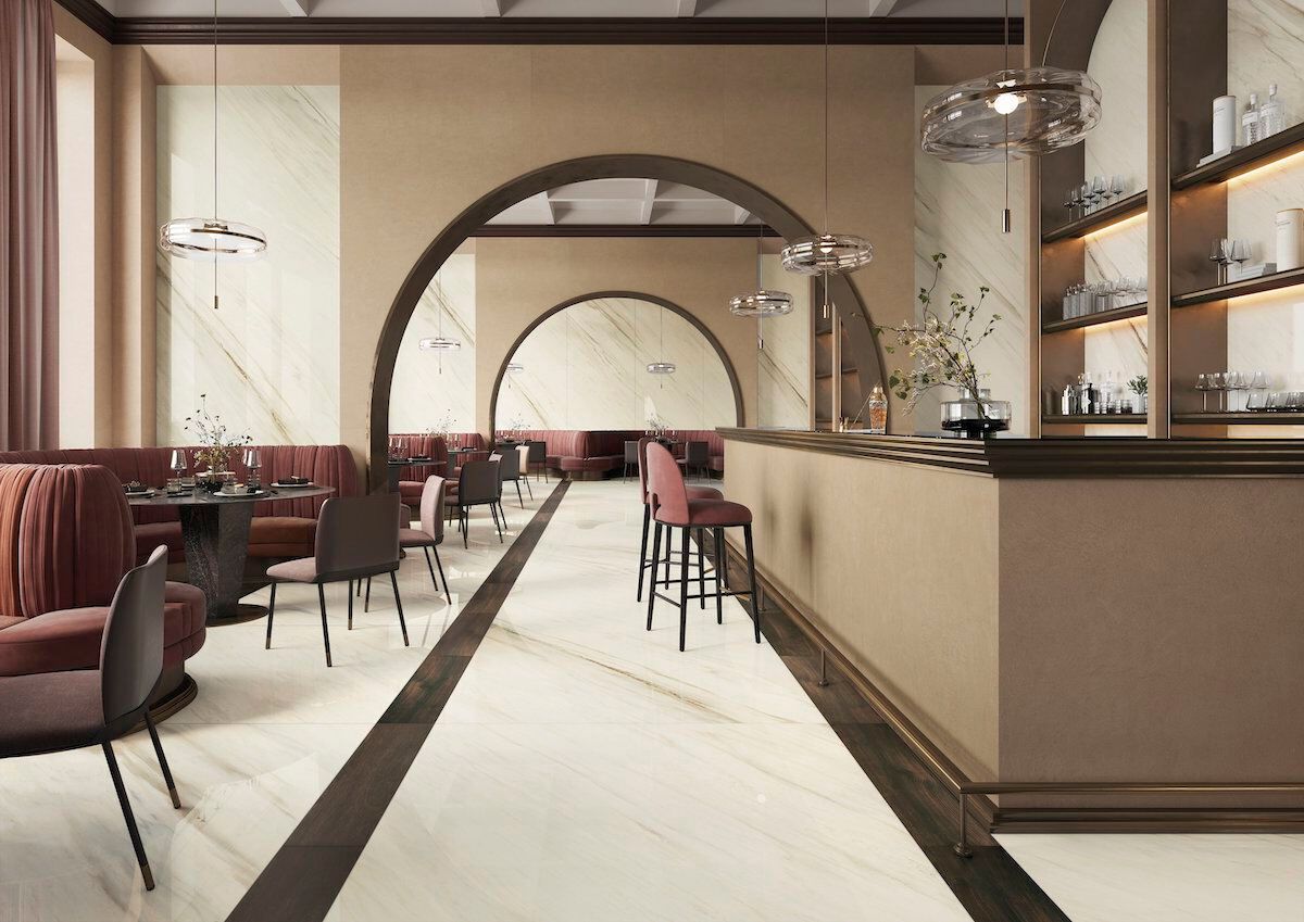 Пол / керамогранит с мраморным эффектом Fiandre Marmi Maximum ARCH-00036826 - Вид №1