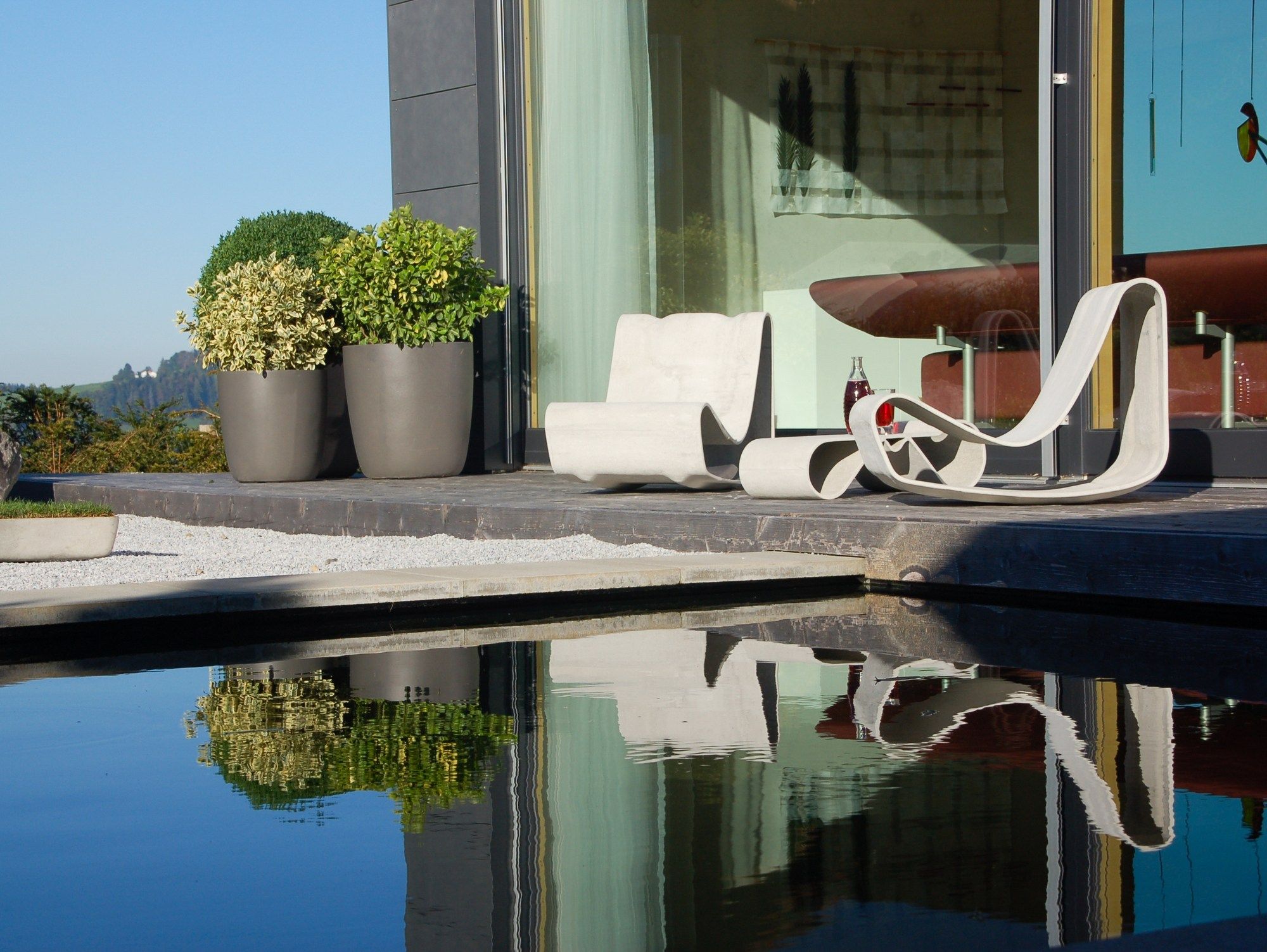 Бетонное садовое кресло SWISSPEARL дизайн ARCH-00114173 - Вид №18