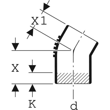 312.150.14.1 Отвод Geberit Silent-db20 Geberit  - Вид №10