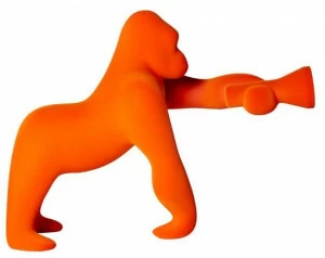 Qeeboo Настольная лампа / торшер из полиэтилена Kong