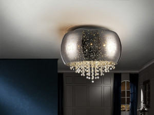 076876 Потолочный светильник 5G9 Ø40 хром Schuller Caelum