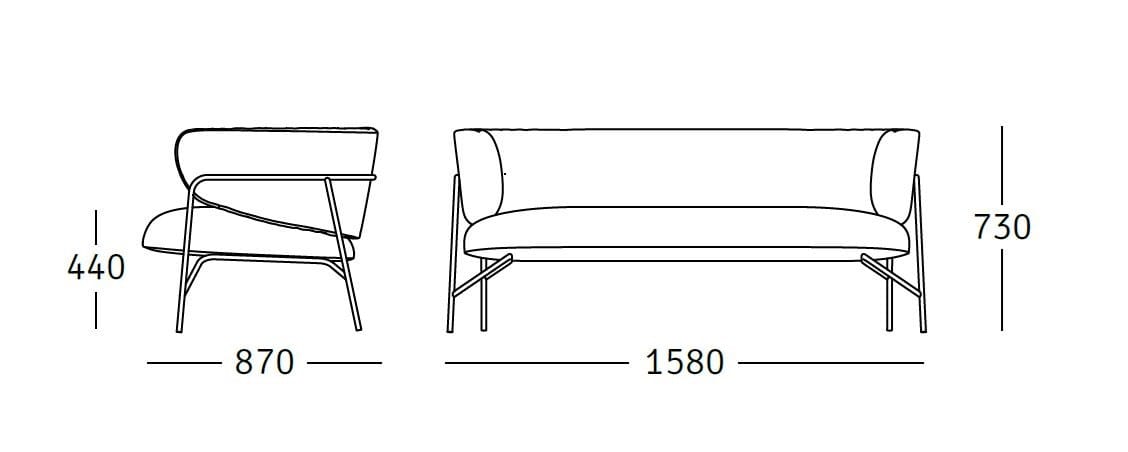 Ткань диван ROSSIN Samurai ARCH-00042817 - Вид №4