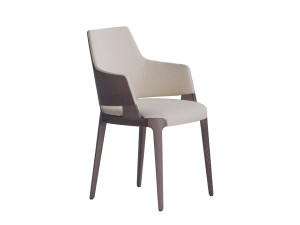 Мягкое тканевое кресло с подлокотниками