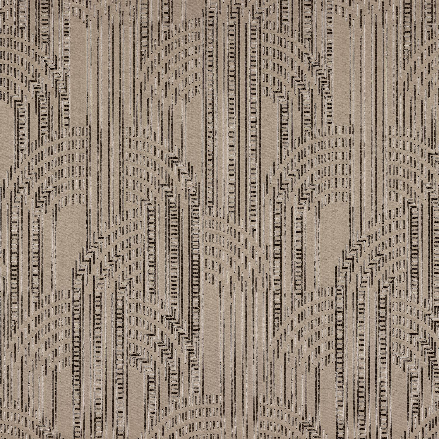 Жаккардовая ткань с графическим рисунком Casamance Prodige ARCH-00116789 - Вид №4