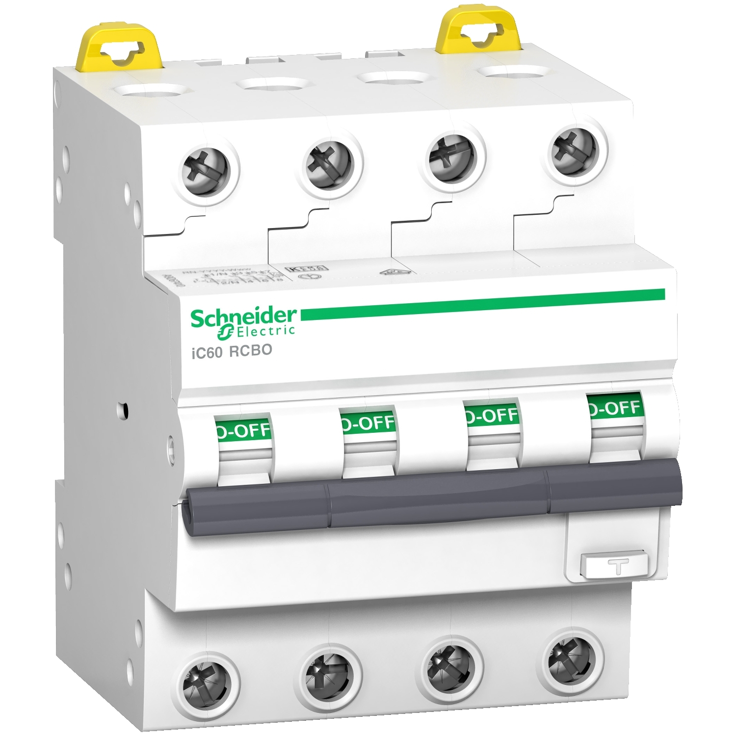 A9D87420 Дифавтомат Acti9 4P 20А ( B ) 6 кА, 30 мА ( A ) Schneider Electric Acti 9 