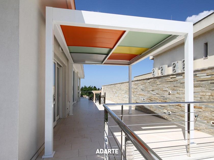 ADARTE Пергола с раздвижными алюминиевыми панелями  A501  - Вид №1